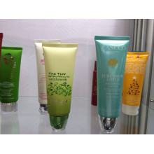 Acrylic Double Cap with Plastic Tube for Cosmetic Container